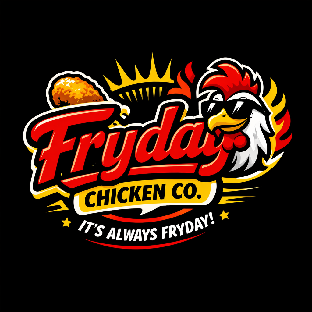 Fryday Chicken Co. Logo